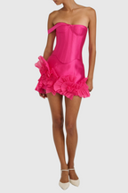 Flowering Girl Women Kabir Satin Corset Two Piece Set