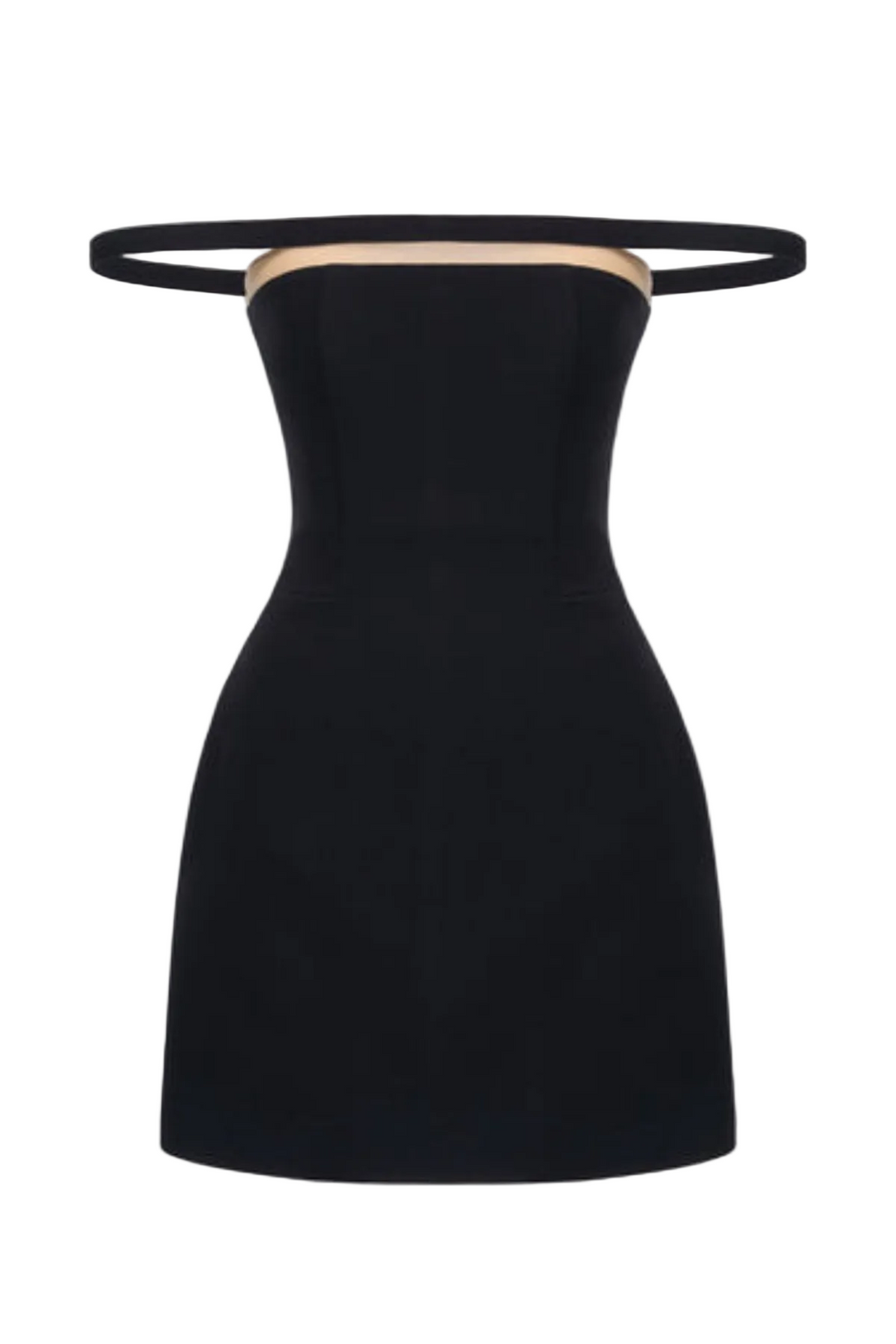 Kassiani Off Shoulder Mini Dress - Black