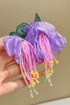 Flowering Girl Women Lauren Floral Bead Earrings