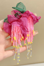 Flowering Girl Women Lauren Floral Bead Earrings
