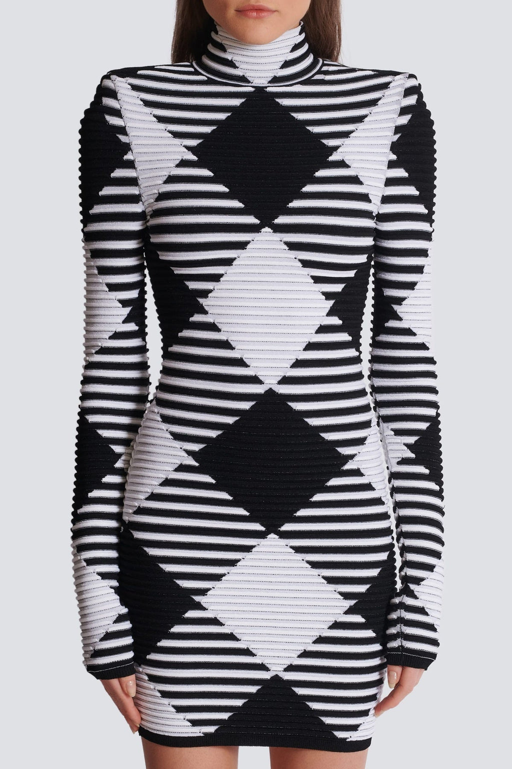 Flowering Girl Women Lero Gingham Mini Bandage Dress