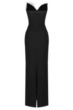 Flowering Girl Women Lilith Floral Strapless Maxi Bandage Dress