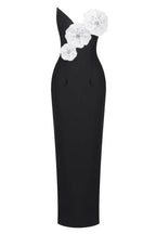 Flowering Girl Women Lilith Floral Strapless Maxi Bandage Dress