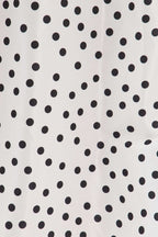 Flowering Girl Women Londa Halter Polka Dot Bow Cutout Midi Dress