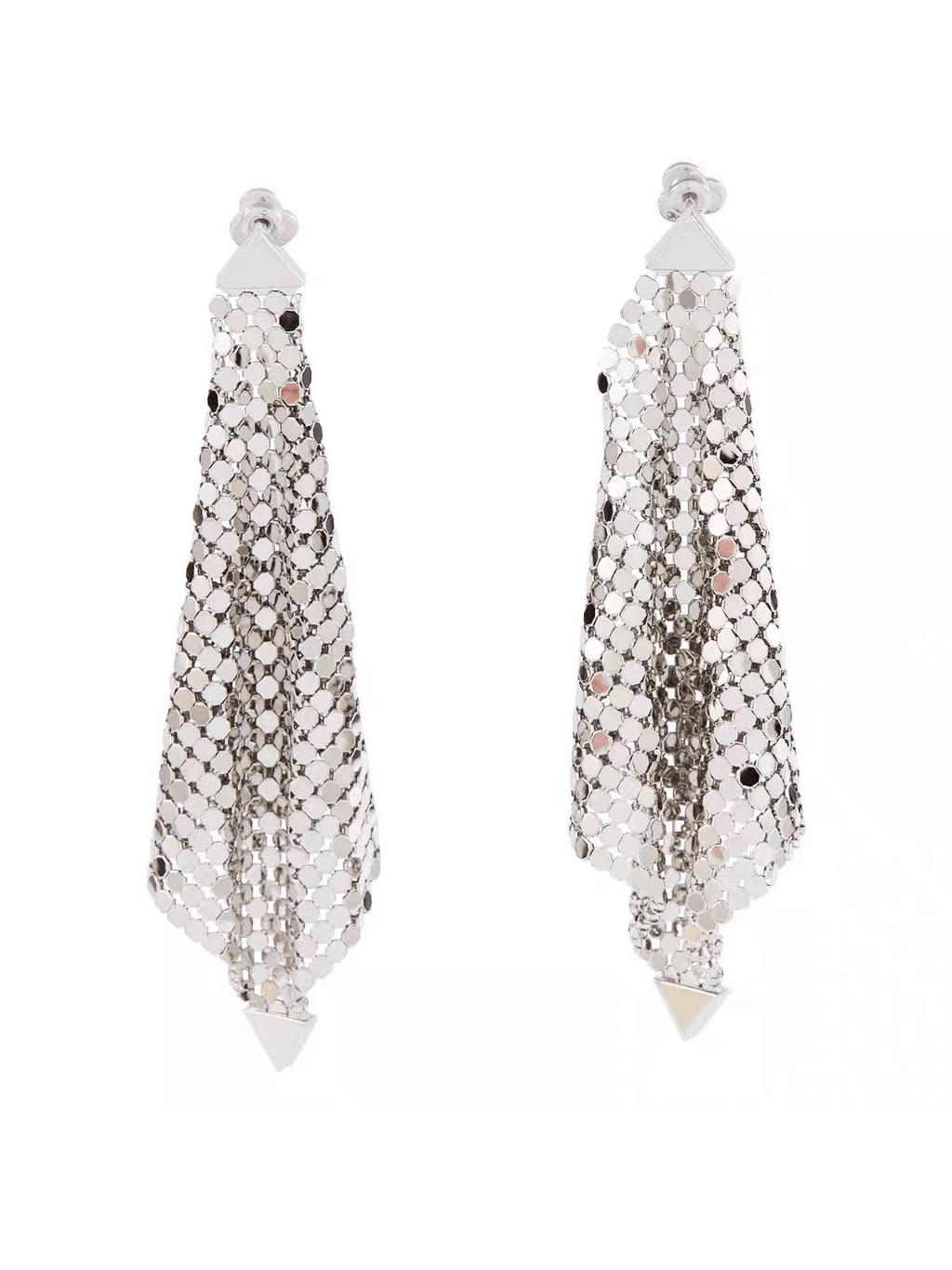 Flowering Girl Women Lusen Triangle Tassel Earrings