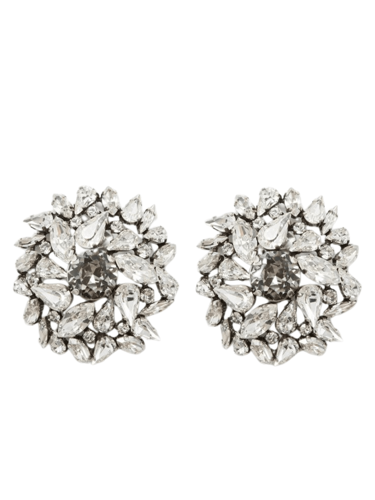 Flowering Girl Women Lysander Circle Rhinestone Earrings