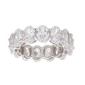 Drapé Oval Gemstone Sterling Silver Ring
