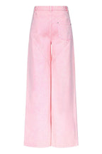 Flowering Girl Women Maeia Rhinestone Cutout Jeans - Pink