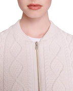 FAUX FUR SLEEVE JACKET
