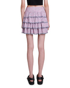 FRINGE MINI SKIRT