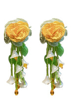 Flowering Girl Women Makayla Floral Bead Earrings