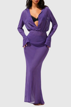Flowering Girl Women Mckie Shirt Maxi Dress