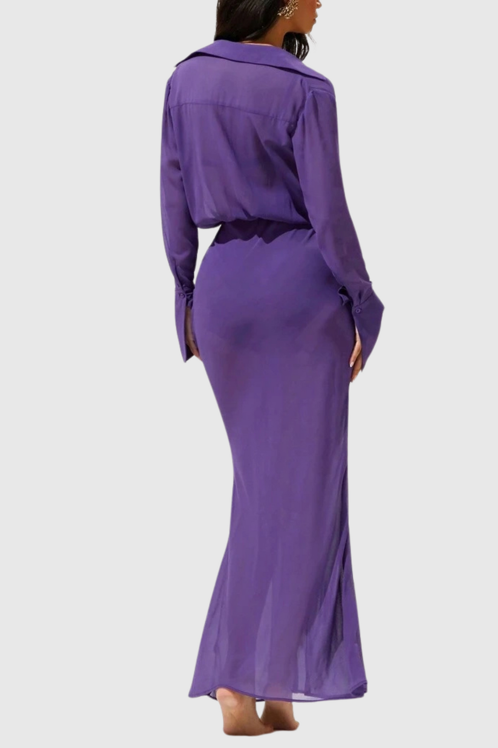 Flowering Girl Women Mckie Shirt Maxi Dress