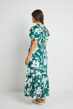 Flowering Girl Women Ivy + Jack Milano Tiered Maxi Dress