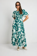 Flowering Girl Women Ivy + Jack Milano Tiered Maxi Dress