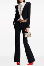 Flowering Girl Women Nerissa Spencer Buttoned Crop Jacket