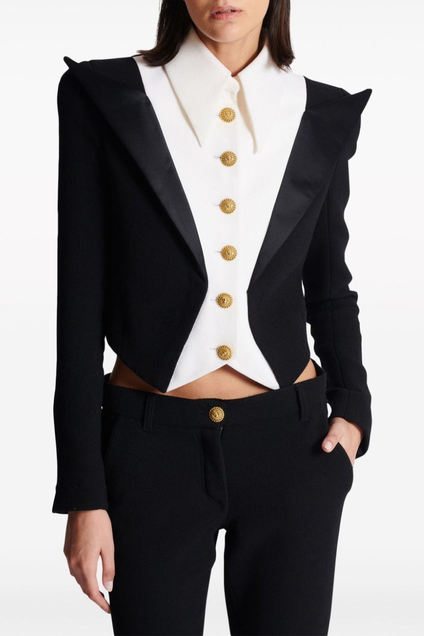Flowering Girl Women Nerissa Spencer Buttoned Crop Jacket