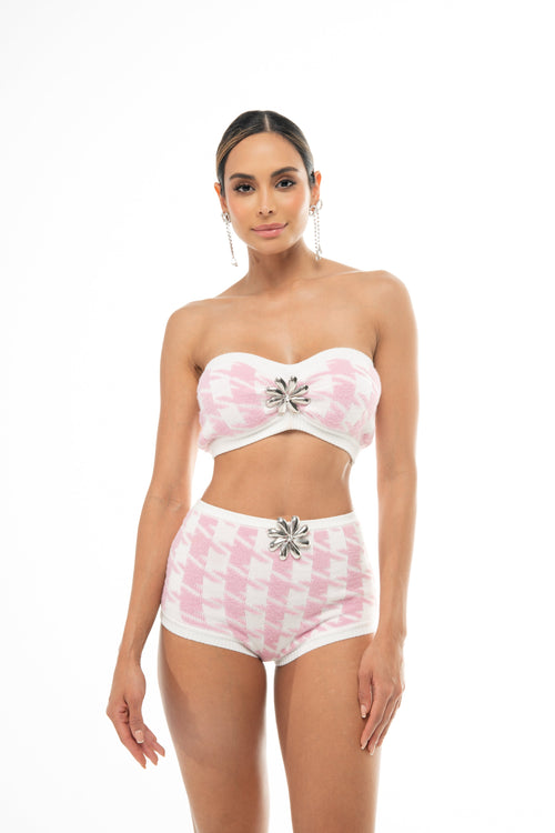 Flowering Girl Women Barbie Croptops Multicolored