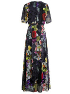 Breaking code special clearance summer women's clothing discount promotion temperament floral dress short sleeve unique and beautiful waist skirt