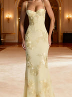 Nefertiti Maxi Dress-Light Blue