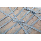 Light Blue Lace Corset Tulle Mini Dress
