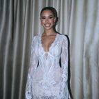 New Sexy And Hot Lace V-Neck Wrap Dress