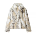 Flowering Girl Women murray faux fur dyed coat