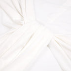 Flowering Girl Women Round neck ribbon knot maxi dress in white