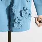 Flowering Girl Women Floral Embellished Romper