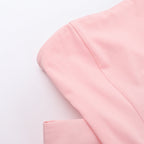 Lotus Mini Dress - Blush