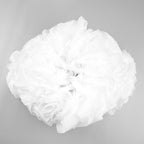Flowering Girl Women tina white 3d flowers strapless black mini dress