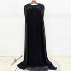 white diamond long sleeve maxi dress