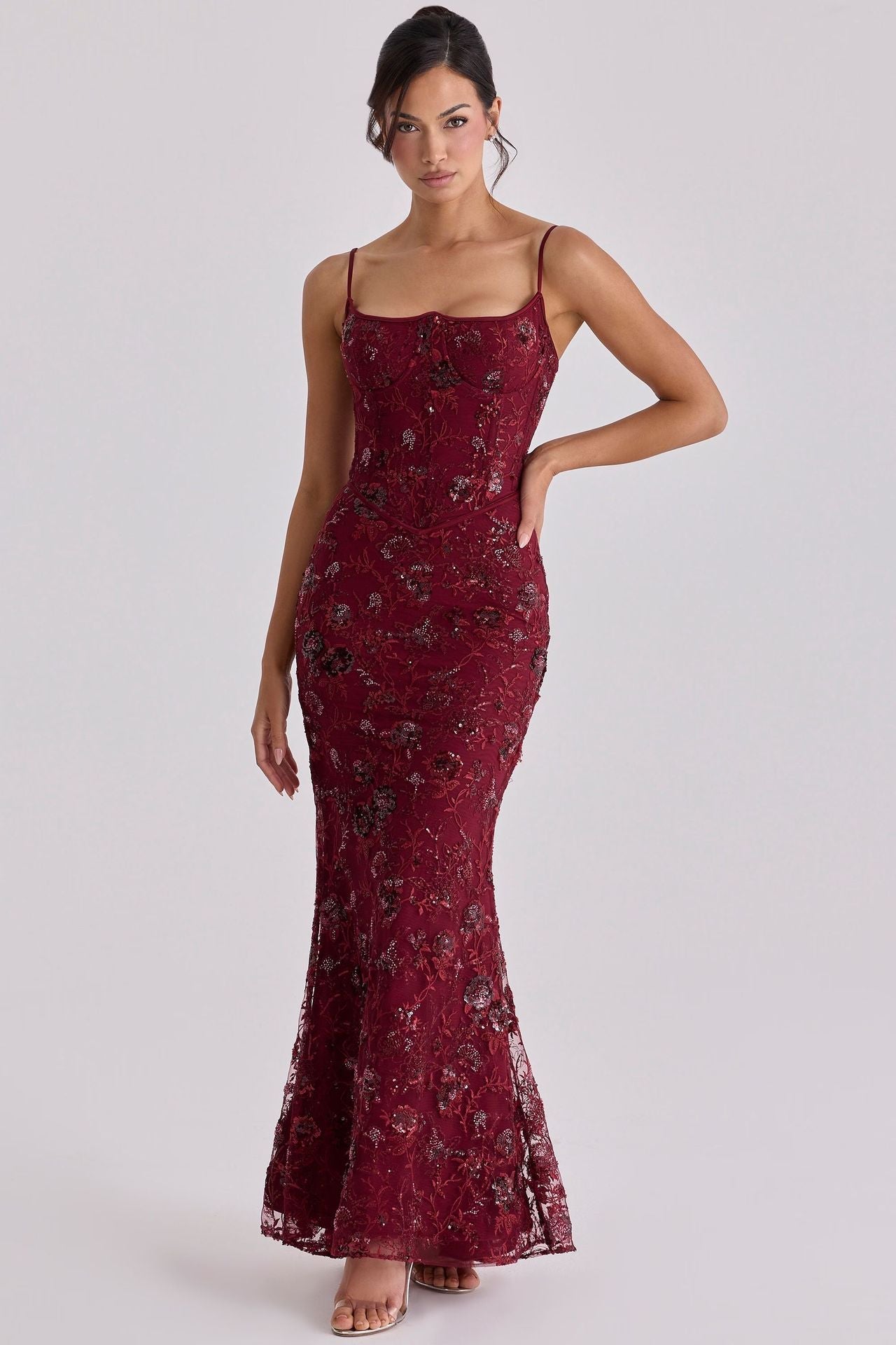 Flowering Girl Women Sabina Sexy And Elegant Strapless Backless Maxi Dress