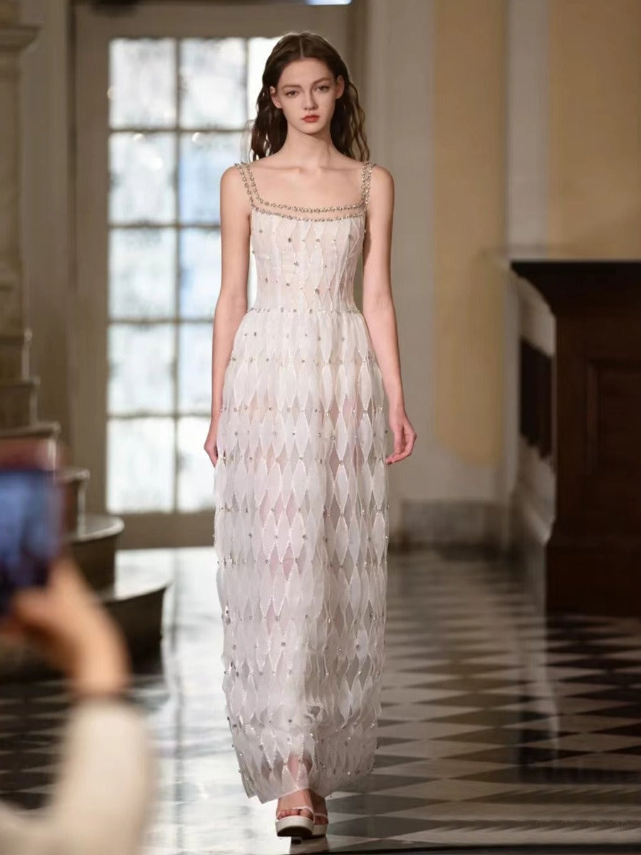 Apphia Bead Maxi Dress