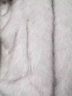 Flowering Girl Women modesty gradient fur coat