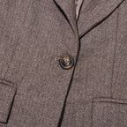 Sada Flower Blazer - Brown
