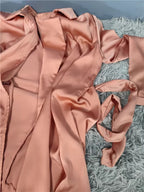 Flowering Girl Women Blissful Blush Pink Trench Coat