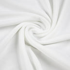 Flowering Girl Women long sleeve draped cowl neck maxi dress in white