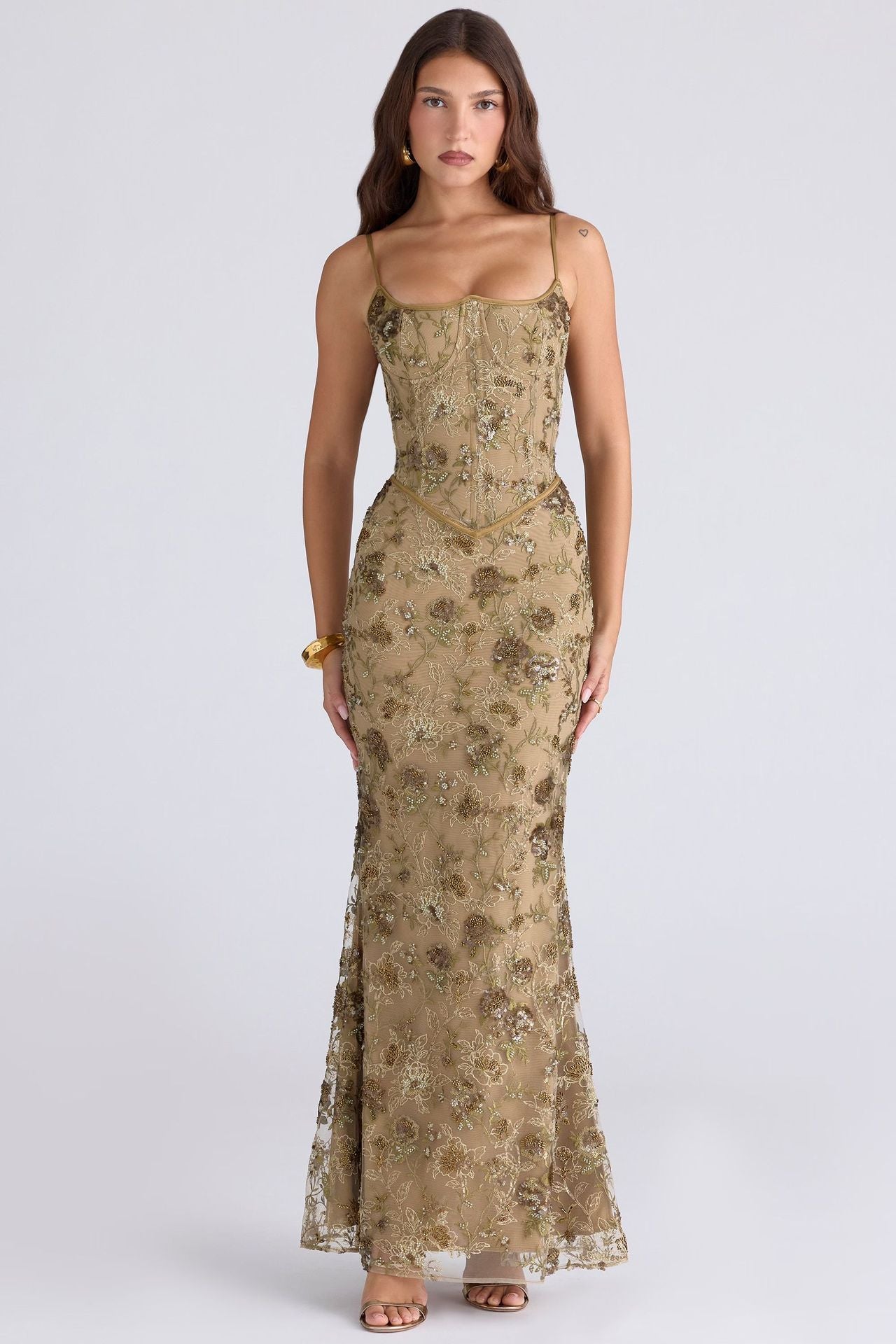 Flowering Girl Women Sabina Sexy And Elegant Strapless Backless Maxi Dress