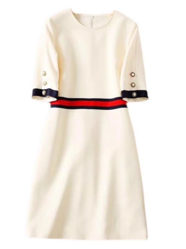 Kate White Elegant Dress