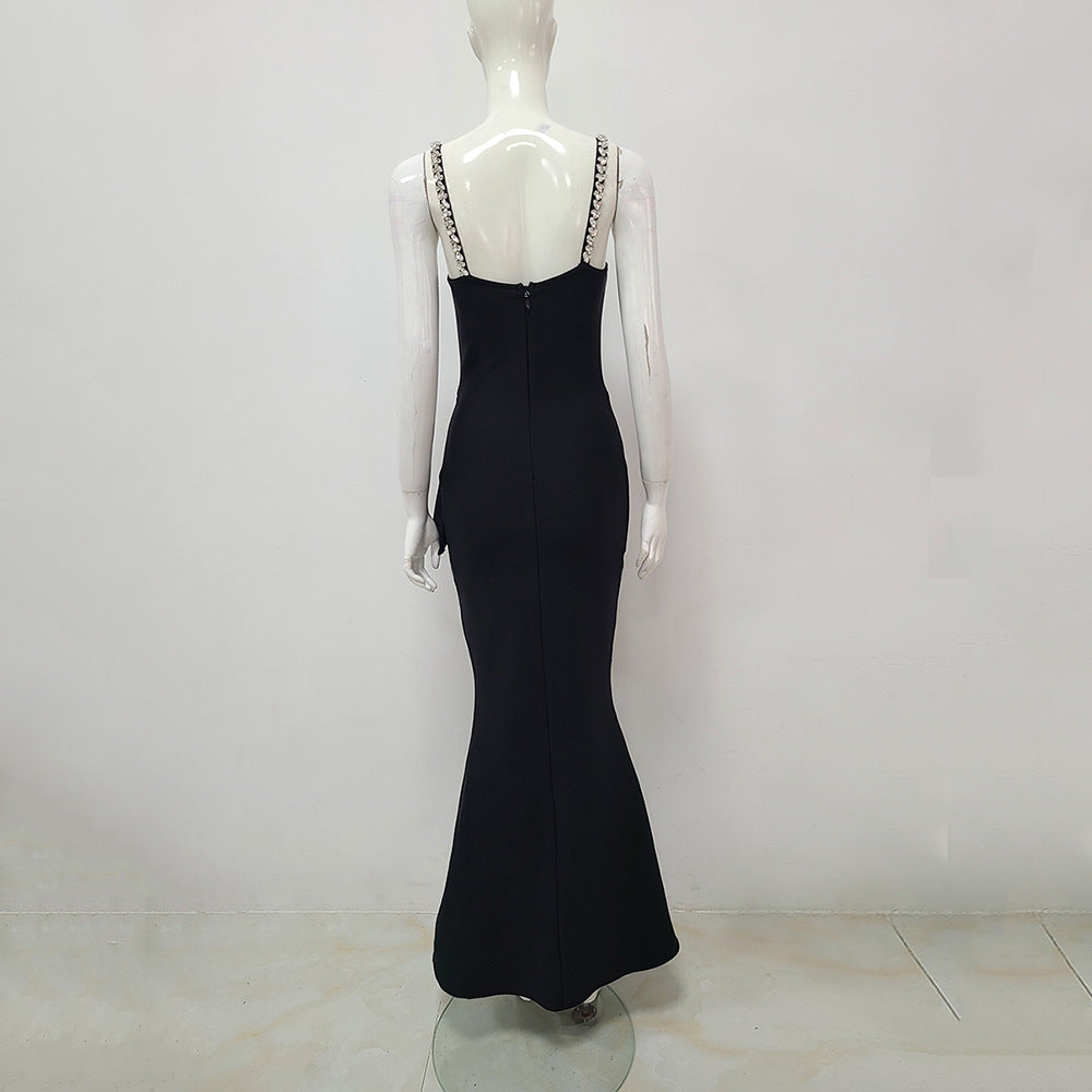 Flowering Girl Women CRYSTAL MERMAID BANDAGE DRESS