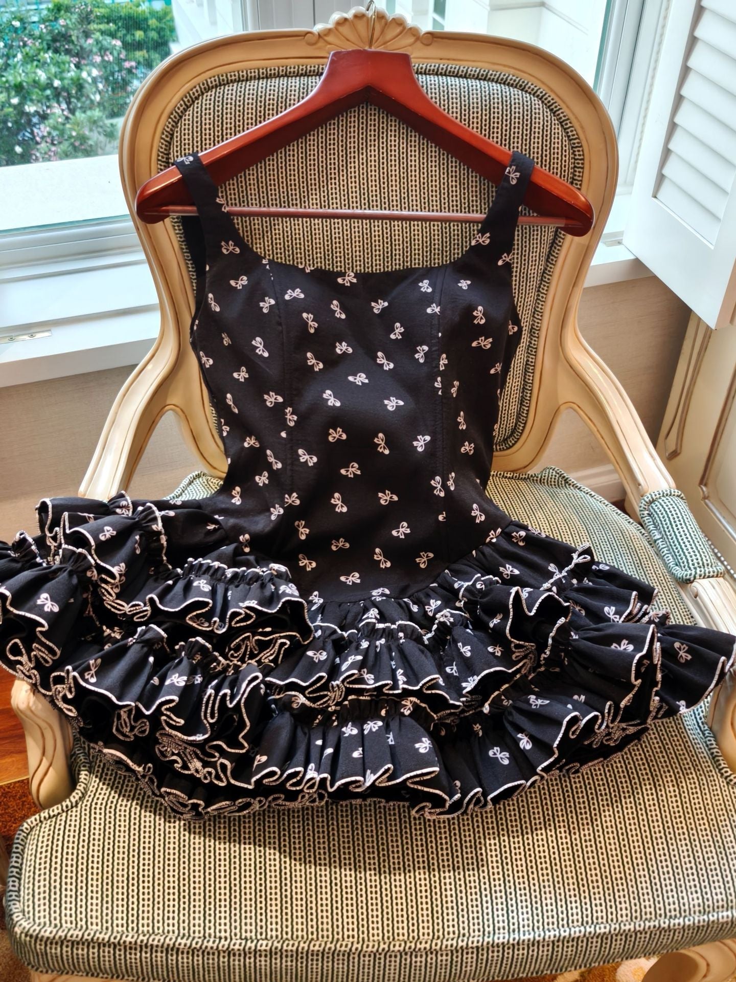 Flowering Girl Women Berkeley Ruffle Mini Dress