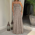 Francis Maxi Dress-Dark Blue