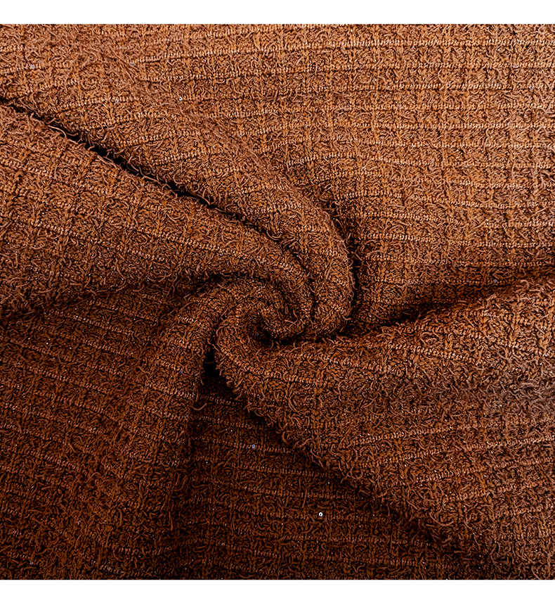 Flowering Girl Women amelia braided-edge tweed midi dress in brown