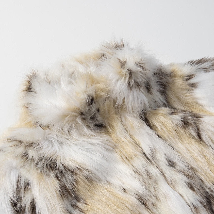 Flowering Girl Women murray faux fur dyed coat