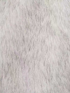 Flowering Girl Women modesty gradient fur coat