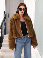 Flowering Girl Women samantha imitation fur jacket