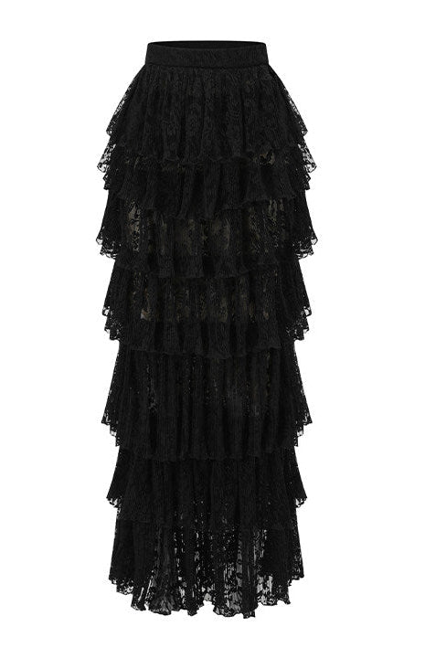 Flowering Girl Women Vintage Court Fishbone Gown Corset Skirt Annual Meeting Gown
