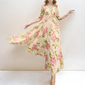 Floral Printed Midi Dress