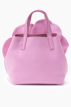 Flowering Girl Women Floral PU Leather Handbag